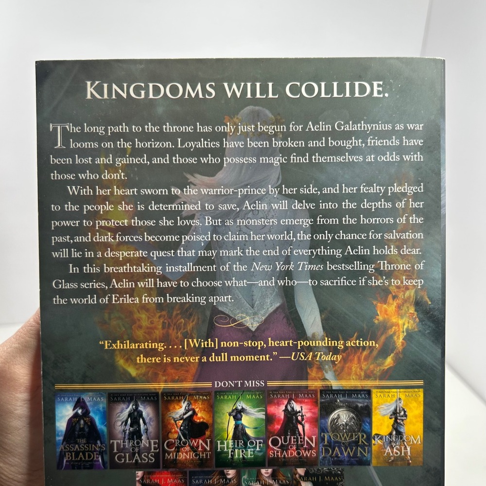 Empire of Storms Paperback by Sarah J. Maas Throne of Glass - Picture 9 of 13